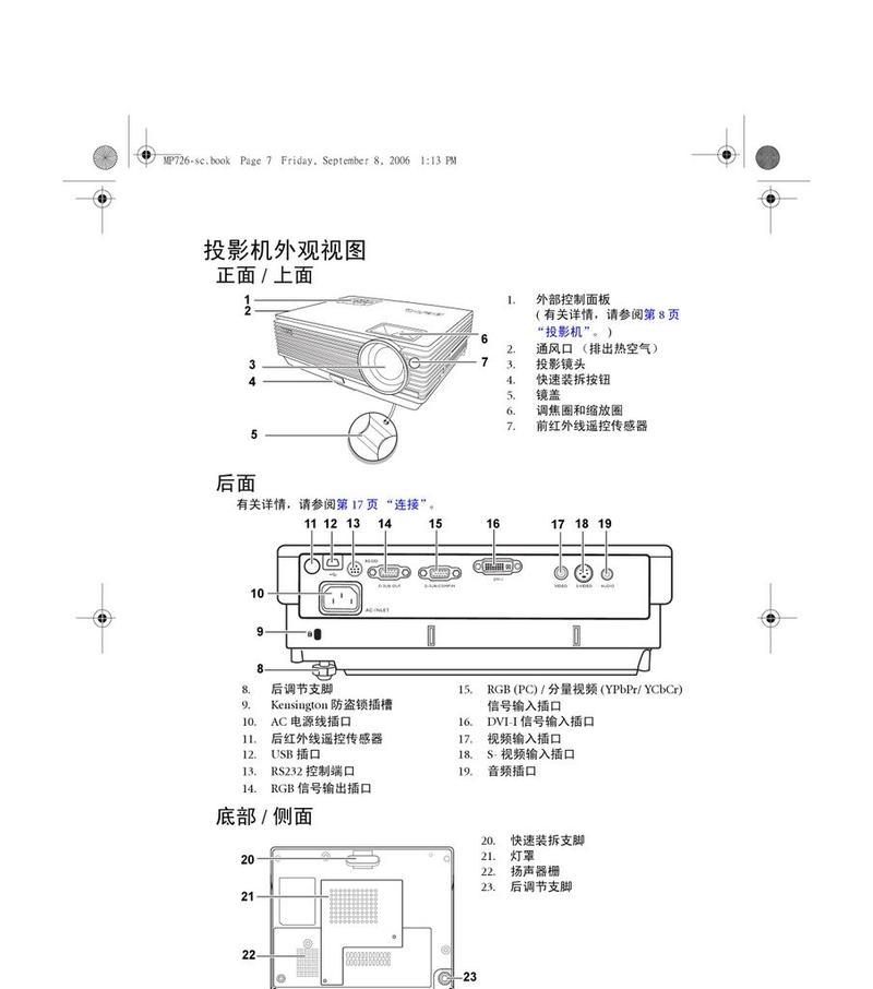 解决日立投影仪有色差问题的方法（有效消除色差）  第1张